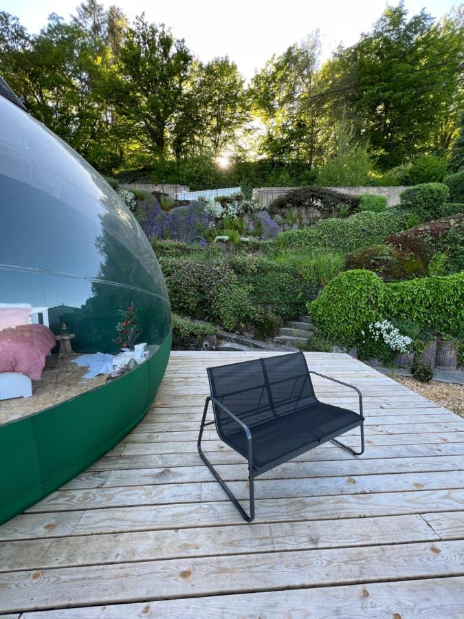 Bulle Time Flies - Logement Insolite Hotell Bouillon Exteriör bild