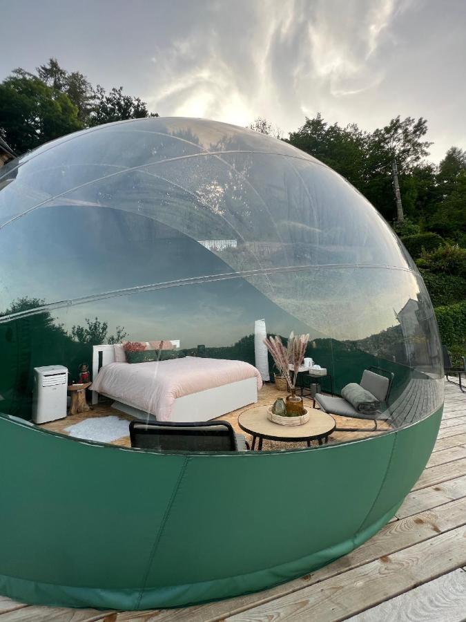 Bulle Time Flies - Logement Insolite Hotell Bouillon Exteriör bild
