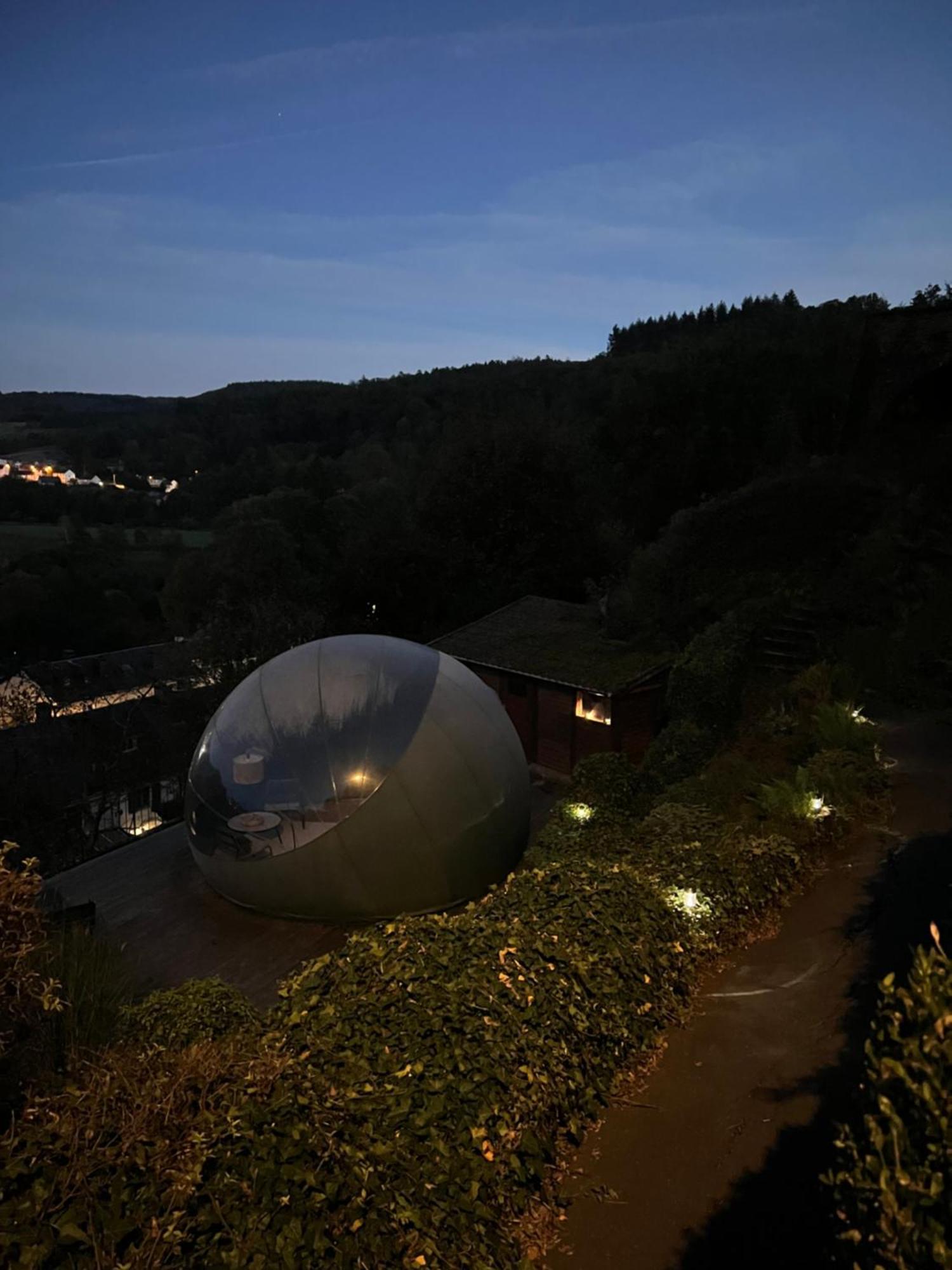 Bulle Time Flies - Logement Insolite Hotell Bouillon Exteriör bild